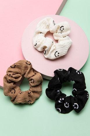 Smiley Scrunchie