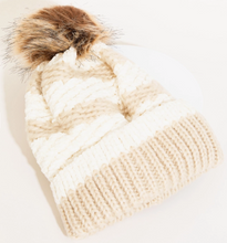 Load image into Gallery viewer, Crochet Knit Pom Beanie
